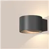 BRY-AVVA-WL01-8W-RND-BLC-3000K-WALL LIGHT