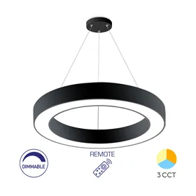 BRY-BLADE-PD-RND-BLC-45W-RMT-CEILING LIGHT
