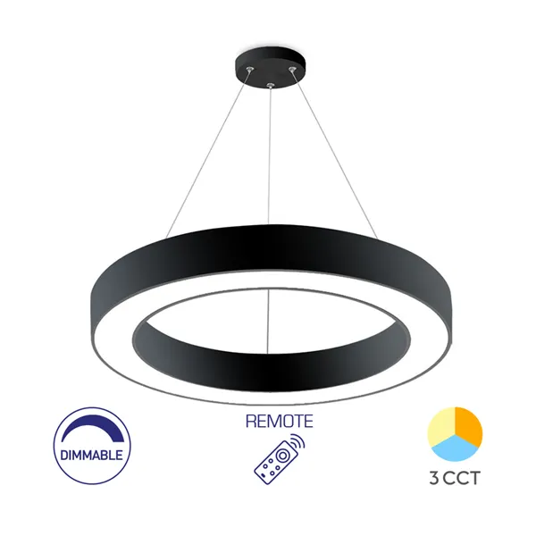 BRY-BLADE-PD-RND-BLC-45W-RMT-CEILING LIGHT