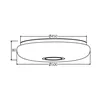 BRY-BLADE-PD-SQR-WDN-45W-RMT-CEILING LIGHT