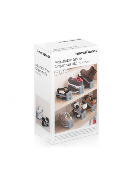 Adjustable Shoe Organiser Sholzzer InnovaGoods 6 Units