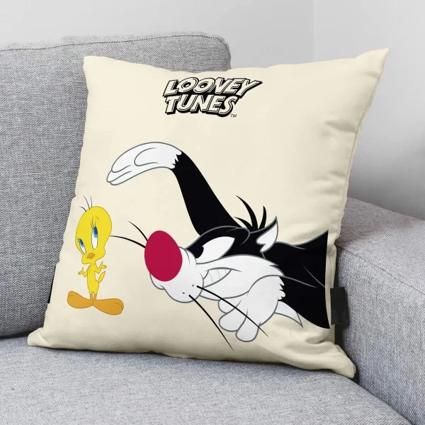Чехол для подушки Looney Tunes Looney Characters B Разноцветный 45 x 45 cm