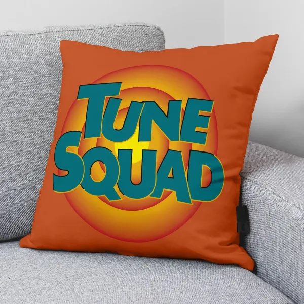 Spilvendrāna Looney Tunes Squad B Daudzkrāsains Oranžs 45 x 45 cm
