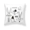 Pagalvėlės užvalkalas Looney Tunes Looney B&w B Balta Spalvotas 45 x 45 cm