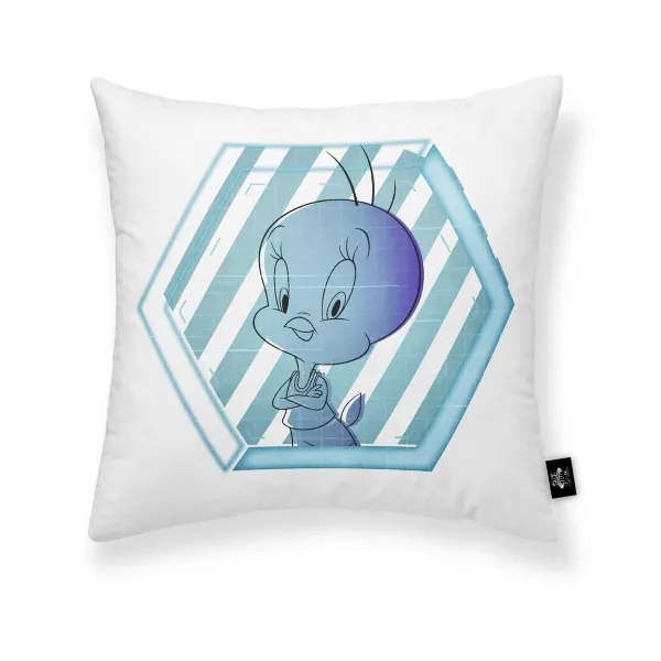 Чехол для подушки Looney Tunes Space B Разноцветный 45 x 45 cm