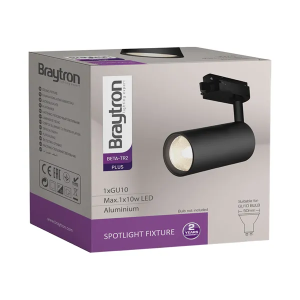 BRY-BETA-TR2-BLC-GU10-2WRS-TRACKLIGHT