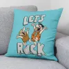 Чехол для подушки The Flintstones Let's Rock A Разноцветный 45 x 45 cm