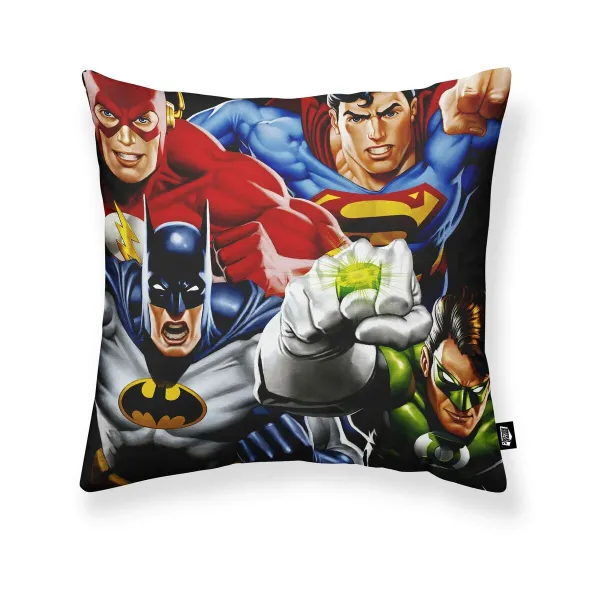 Tyynysuoja Justice League Action Monivärinen 45 x 45 cm