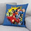 Чехол для подушки Justice League Justice League B Синий Разноцветный 45 x 45 cm