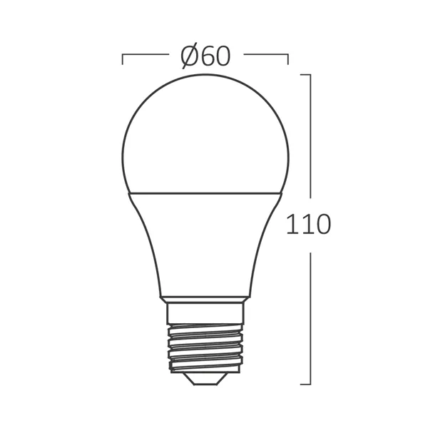 BRY-ADVANCE-11W-E27-A60-4000K-LED BULB