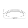 BRY-JADE-SRD-RND-24W-3IN1-CEILING LIGHT