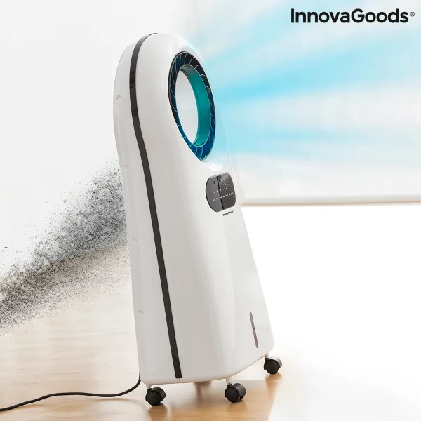 Bladeless, Evaporative Air Conditioner with LED Evareer InnovaGoods