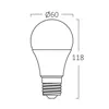 BRY-ADVANCE-13W-E27-A60-3000K-LED BULB