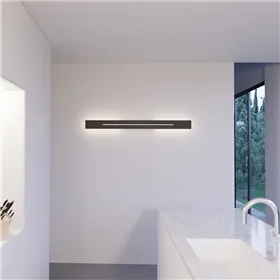 BRY-LEVA-WL600-20W-RCT-BLC-3000K-WALL LIGHT