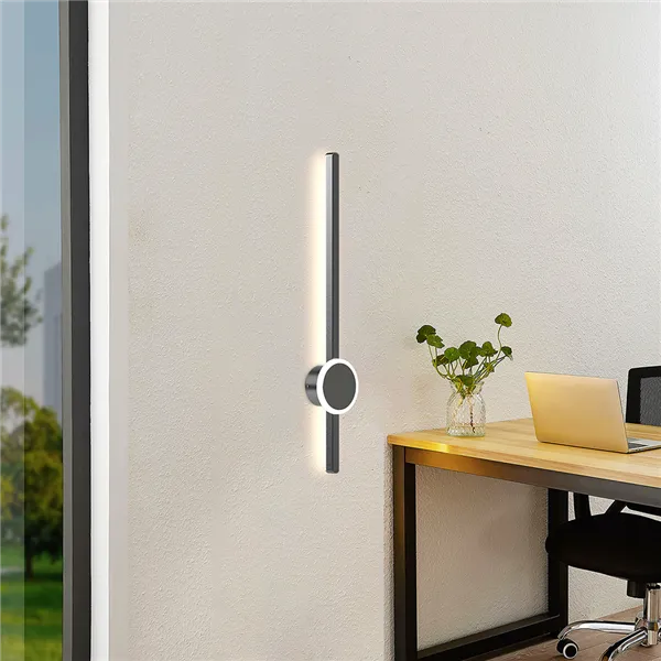 BRY-TINY-WL700-16W-BLC-3000K-WALL LIGHT