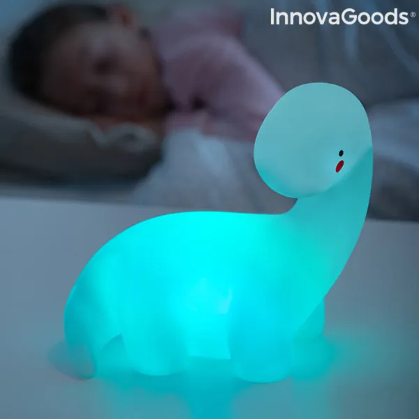 Dinosaur Multicolour LED Lamp Lightosaurus InnovaGoods