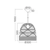 BRY-D003R-1H-1xE27-RTN-PENDANT LIGHT