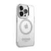 Guess Metal Outline MagSafe - Case for iPhone 14 Pro (Clear)