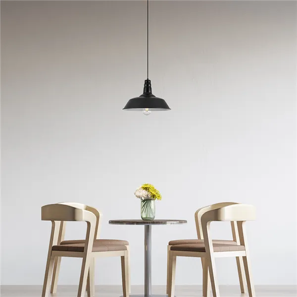 BRY-P003R-1H-1xE27-BLC-PENDANT LIGHT