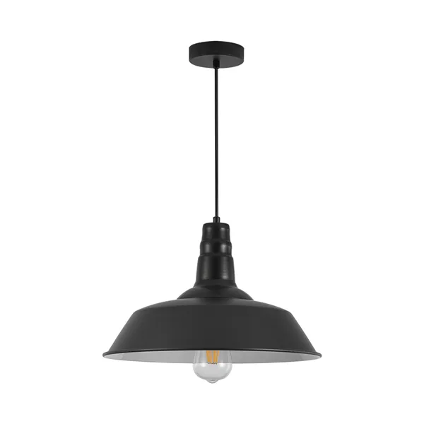 BRY-P003R-1H-1xE27-BLC-PENDANT LIGHT