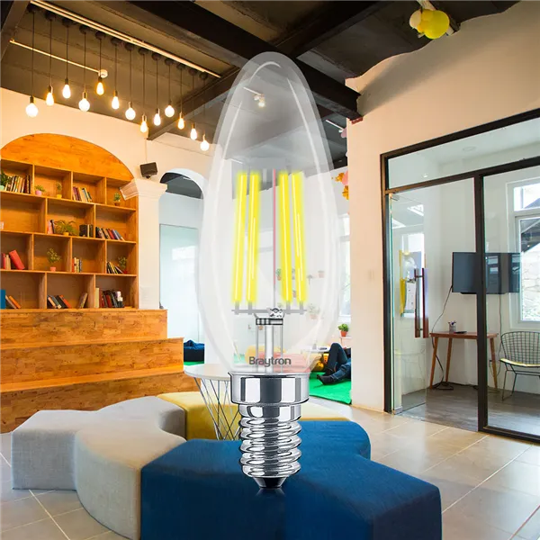 BRY-ADVANCE-6W-E14-C35-CLR-3000K-LED BULB