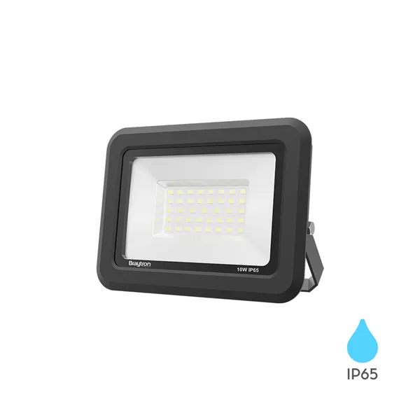 BRY-FLOOD-SF-10W-BLC-6500K-IP65-LED FLOODLIGHT