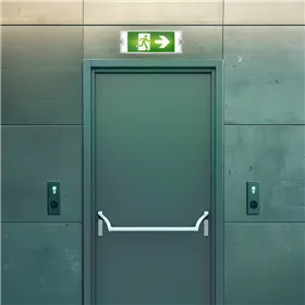 BRY-EXIT-LED-3W-DUAL-IP54-WHT-EMERGENCY EXIT LAMP