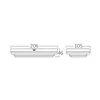 BRY-BULKHEAD-12W-ELP-BLC-3IN1-IP65-LED BULKHEAD