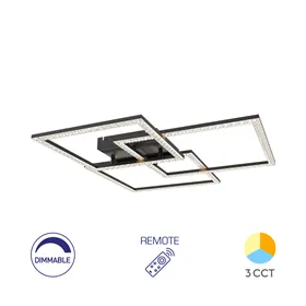 BRY-CRYSTAL-B-80W-3IN1-RMT-BLC-CEILING LIGHT