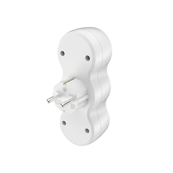 BRY-XLINE-LN3-3WAY-EU-SOCKET WITH CHILDREN PROTECT