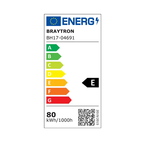 BRY-NELA-SS3-RND-BLC-80W-RMT-IP20-CEILING LIGHT