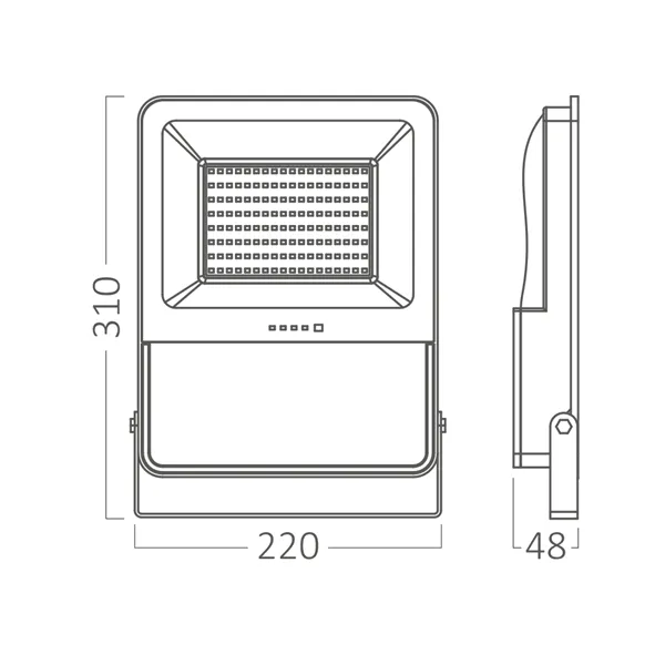 BRY-SOLAR PL-80W-3IN1-RMT-IP65-SOLAR FLOODLIGHT