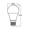 BRY-ADVANCE-9W-E27-A60-DIM-4000K-LED BULB