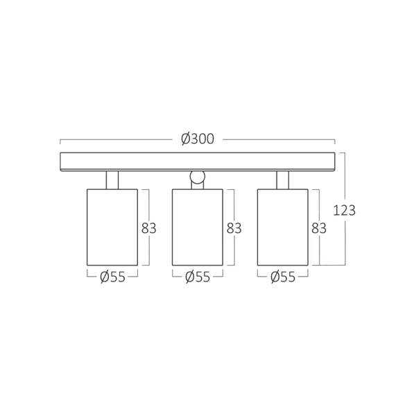BRY-BETA-RND_3-BLC-GU10-SPOTLIGHT