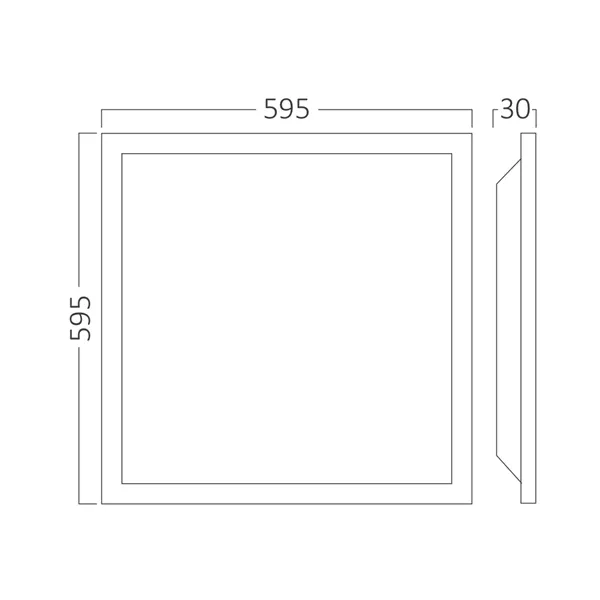 BRY-PANELLED-RL-40W-595x595-6500K-LED PANEL