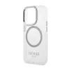 Guess Metal Outline MagSafe - Case for iPhone 14 Pro (Clear)