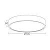BRY-BLADE-SR-RND-WHT-50W-3IN1-WAT3-CEILING LIGHT