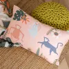 Чехол для подушки HappyFriday Mr Fox Jungle Life Разноцветный 50 x 30 cm