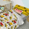 Чехол для подушки HappyFriday Mr Fox Machinery Разноцветный 50 x 30 cm