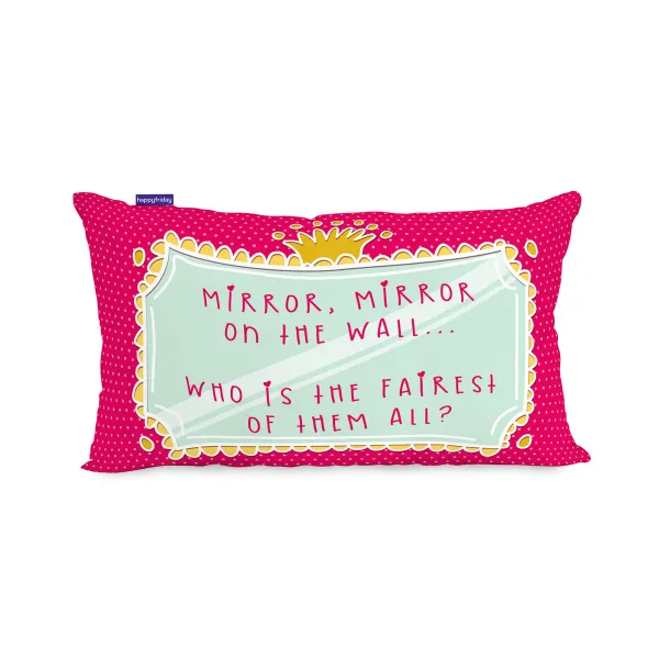 Cushion cover HappyFriday Mr Fox Mirror Mirror Multicolour 50 x 30 cm