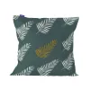 Чехол для подушки HappyFriday Blanc Foliage mint Разноцветный 60 x 60 cm