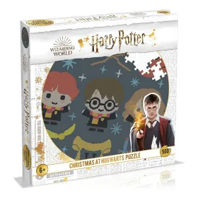 Harry Potter - 500-piece puzzle in a decorative box (Christmas at Hogwarts)