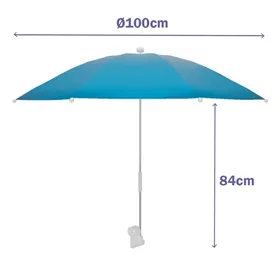 Aurinkovarjo Marbueno Sininen