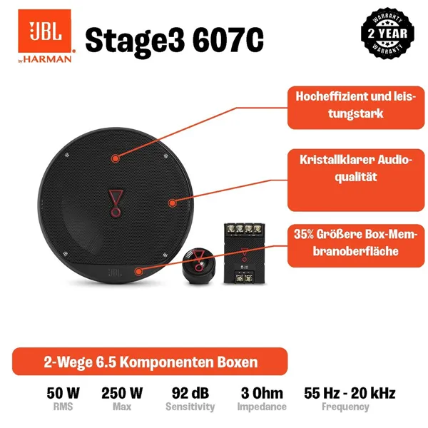Microwave with Grill JBL Black 25 L