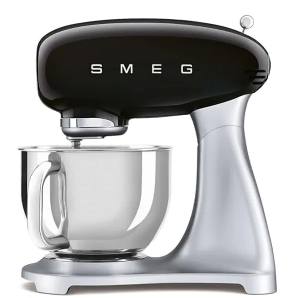 Mixer-Kneader with Bowl Smeg SMF04BLEU Black