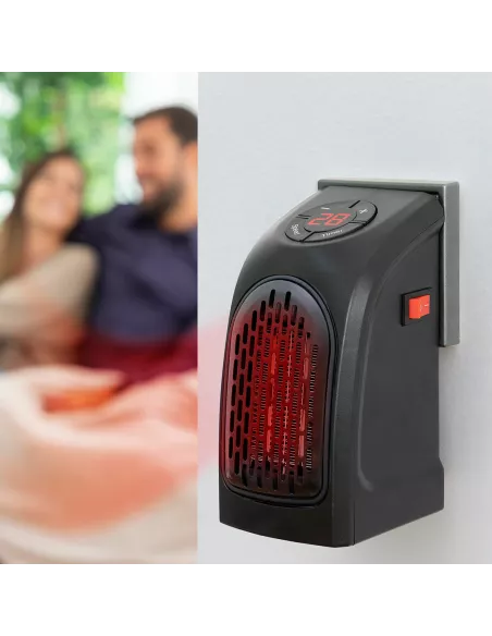 Portable Mini Plug Heater Heatpod InnovaGoods 400 W