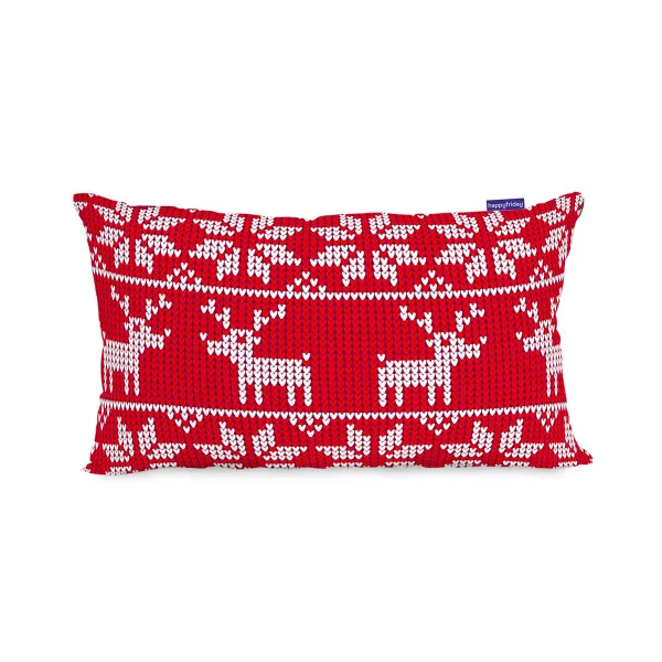 Чехол для подушки HappyFriday XMAS Разноцветный 50 x 30 cm