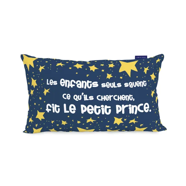 Tyynysuoja HappyFriday Le Petit Prince Son avion Monivärinen 50 x 30 cm