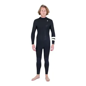 Neoprēns Hurley Advant 4/3 mm Back zip Melns