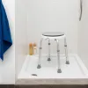 Rotating and Adjustable Bathroom Stool Roshawer InnovaGoods